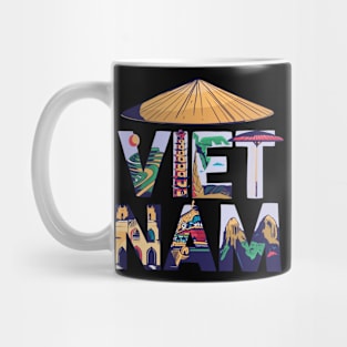 Vietnam Southeast Asia Souvenir Holidays in Paradise Gift Mug